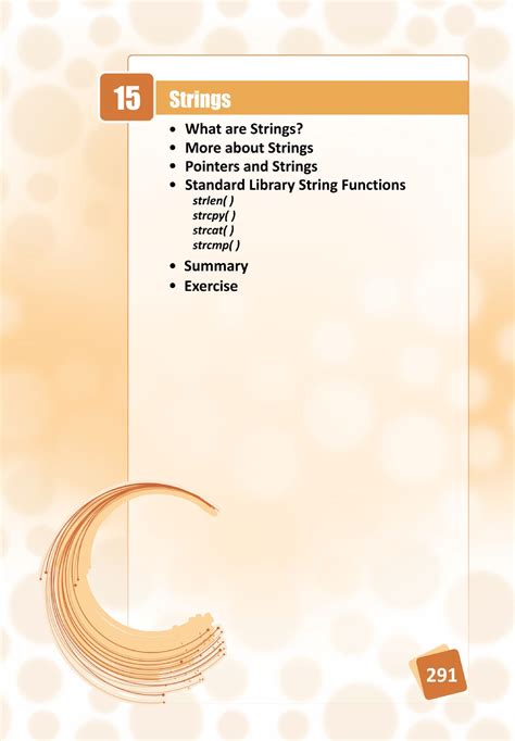 15. Strings (C Programing) - 291 15 Strings What are Strings More about ...