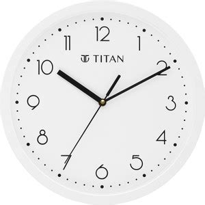Titan Analog 28 cm X 28 cm Wall Clock Price in India - Buy Titan Analog ...