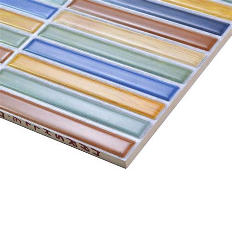 Faux Subway Wall Tile TL 05376 L Miraq KitKat Fusion 2 ft x 1 ft ...