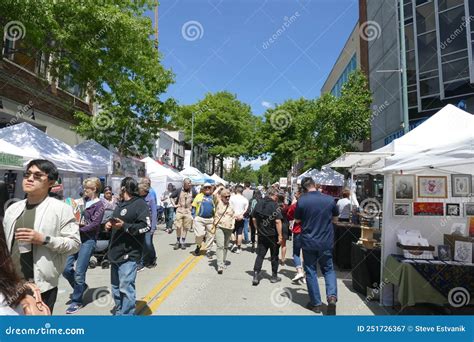 Crowd at the the 50th Annual University District Street Fair Editorial ...