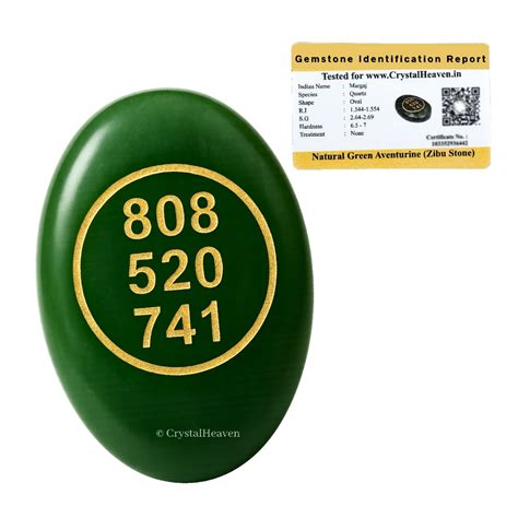 Green Aventurine Zibu Prosperity Stone - Premium Zibu Symbol Money ...
