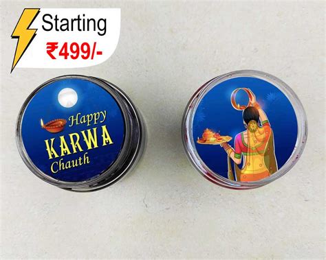 Happy Karwa Chauth Jar Combo - Large – Bookmycake