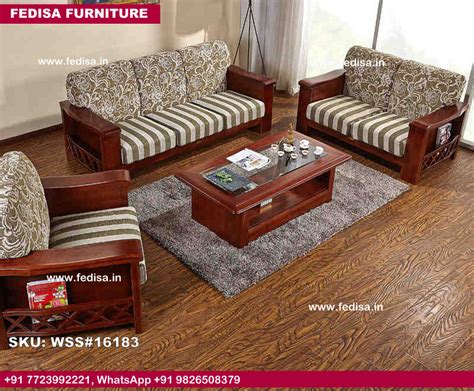 Teak Wood Sofa Set Sofa Set With Tea Table L Shape Sofa Home Center ...