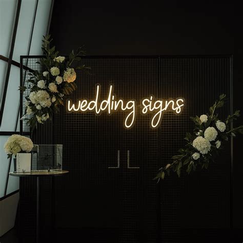 Custom Neon Signs for Wedding Dancefloors & Reception Decor