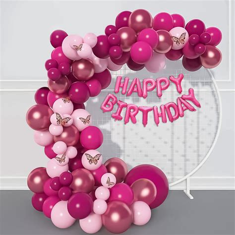 Pink Theme birthday decoration Items for girls