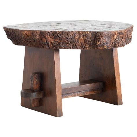 A BRUTALIST RUSTIC-POST-MODERN SEVENTIES COFFEE TABLE, France 1960-1970 ...