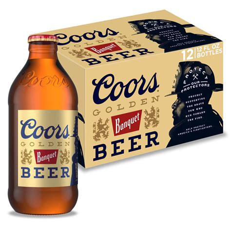 Coors Banquet Lager Beer, 12 Pack, 12 fl oz Glass Bottles, 5.0% ABV ...