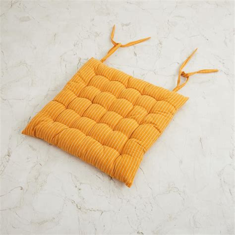 Buy Everyday Essential Poise Striped Chairpad - 40 x 40 cm from Home ...