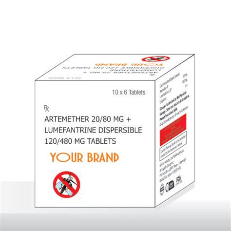 Artemether + Lumefantrine Dispersible Tablets Live Well Healthcare