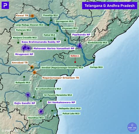 Gujarat National Parks, Wildlife Sanctuaries & Ramsar Sites - PMF IAS