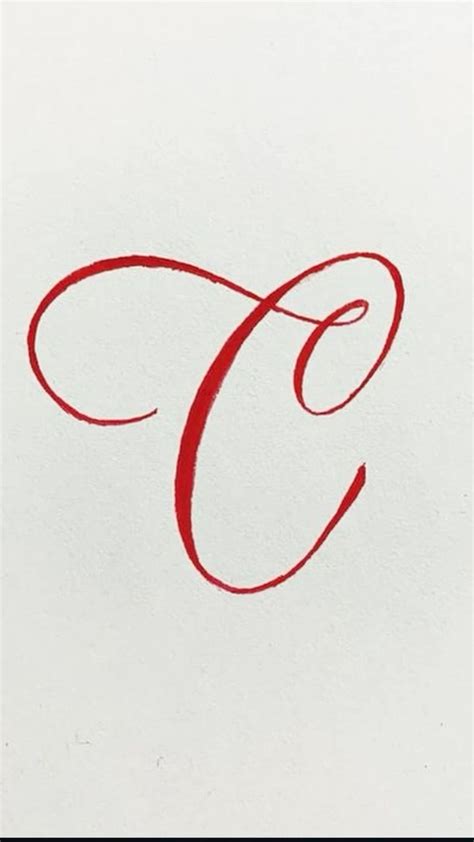 Pin by * ⋆ ˚｡⋆୨୧˚ ava ˚୨୧⋆｡˚ ⋆ on FONTS | Cursive tattoos, Letter c ...