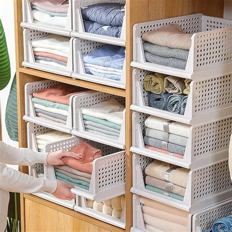 Wardrobe Organizer For Storage TEKCOOL Storage Organizer | Wardrobe ...