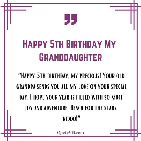 90 Sweetest Happy 5th Birthday Wishes for Boys and Girls