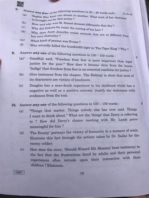 CBSE Class 12 English paper 'easy but lengthy': Check question paper ...