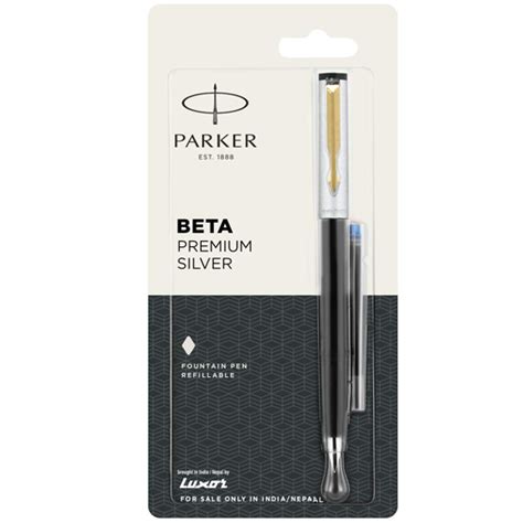 Buy Parker Beta Premium Silver at 155.25 INR....