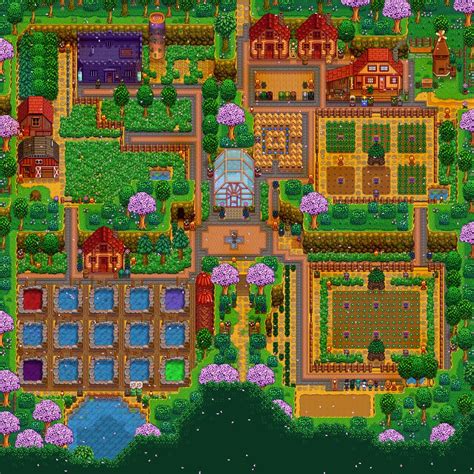 Discover the Best Farm Layout for Stardew Valley's Four Corners Map