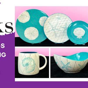 Shells N Things Pottery Painting Night - LEOMINSTER, Art on the Rocks ...