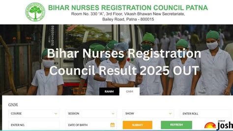 BNRC 2025 Result OUT at bnrcresult.com; Download GNM, ANM 1st and 2nd ...