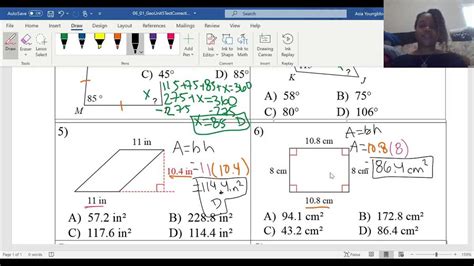 Image result for Basic Geometry Test