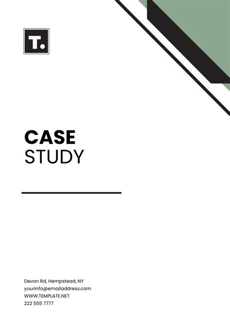 Example of Case Study Template 的图像结果