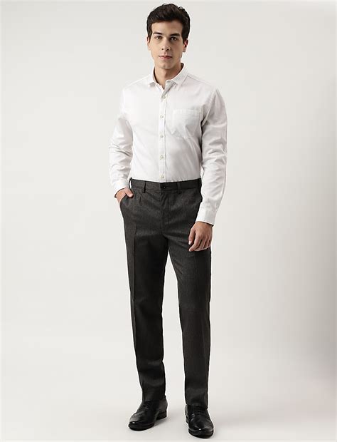 Buy Textured Trousers at Marks & Spencer