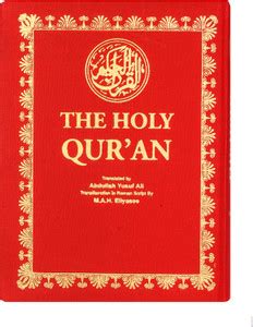 The Holy Qur'an - Transliteration In Roman Script With Arabic Text And ...