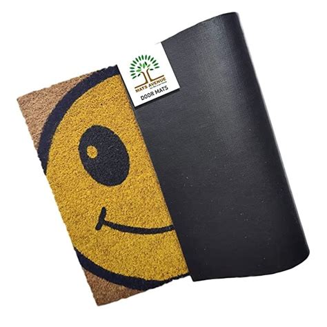 Buy Coir Door Mat Multi Color for Main Entrance (45x75cm), Large at ...