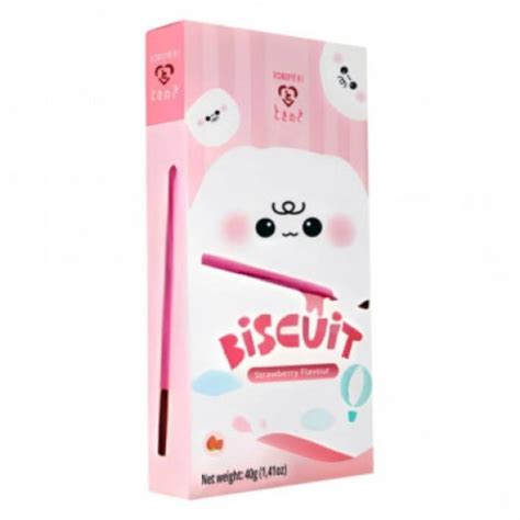 Tokimeki Biscuit Stick Strawberry 40gr | Greek Deli Goods - Premium ...