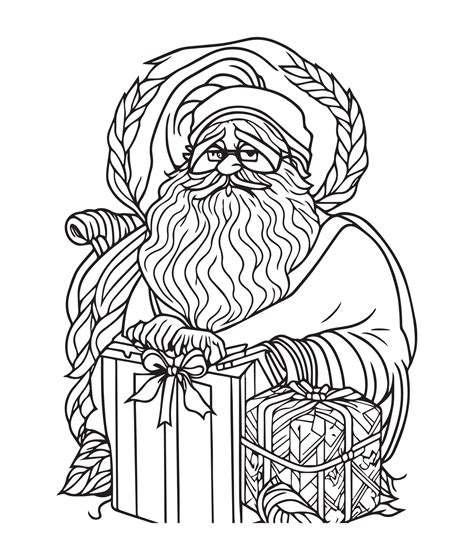 Image result for Santa Claus Printable Pattern