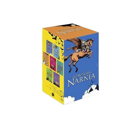 The Chronicles of Narnia - 7 Vol box Set by CS Lewis (Paperback ...