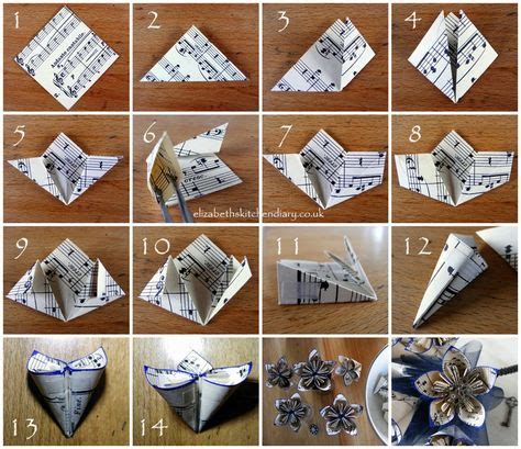 Image result for Paper Flower Origami Tutorial