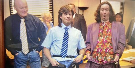 In this flashback photo of Michael and Packer, Creed looks exactly the ...