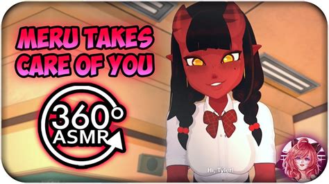 Meru Takes Care Of You~ [360º VR ASMR] | Meru The Succubus 360 VR - YouTube