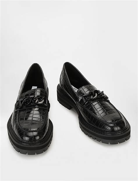 Buy Pure Leather Textured Slip On Loafers at Marks & Spencer