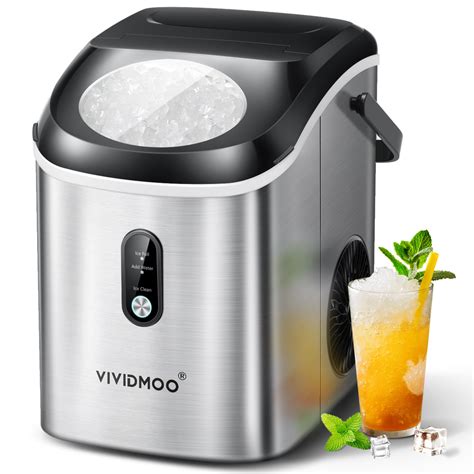 Sonic Ice Maker, Countertop Ice Maker with Tooth-Friendly Chewable Ice ...