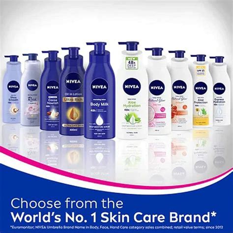 Buy NIVEA NOURISHING BODY MILK LOTION 5 IN 1 COMPLETE CARE - BOTTLE OF ...