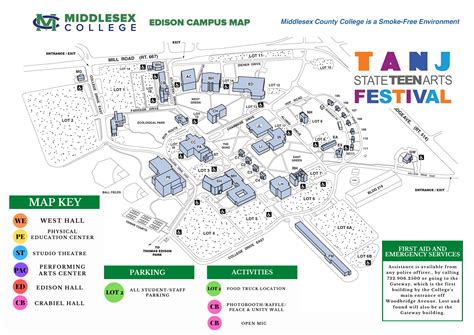 Festival Map – TEEN ARTS NJ