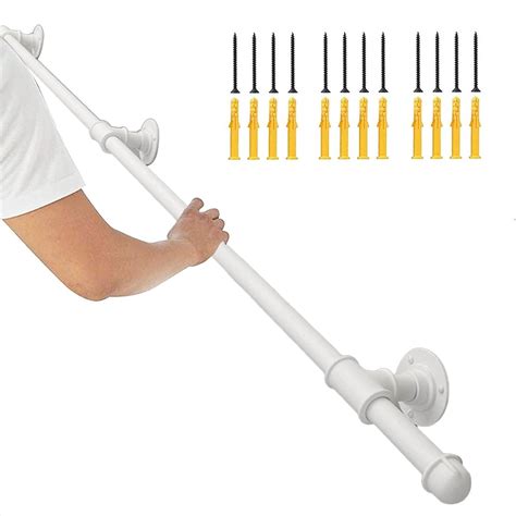 Buy Luyckfrazy Wrought Iron Stairway Railing for Stairs Handrail for ...