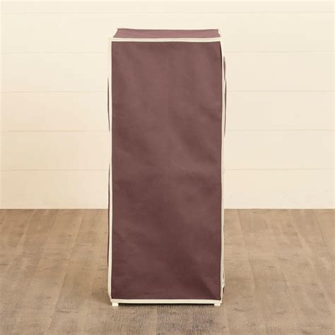 Buy Helios Kenny Fabric Collapsible Four Shelf Shoerack from Home ...