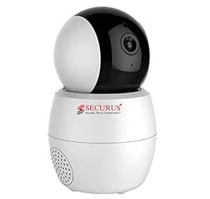 Buy SECURUS HOME 360° 1080P WiFi Home Security Camera (White) Online at ...