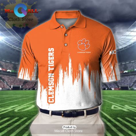 Clemson Tigers Polo Shirt - Macall Cloth Store - Destination for ...