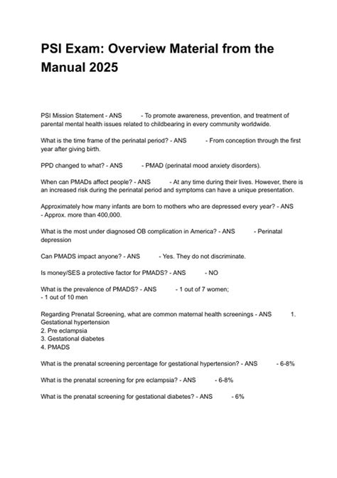 Image result for PSI Exam Tips