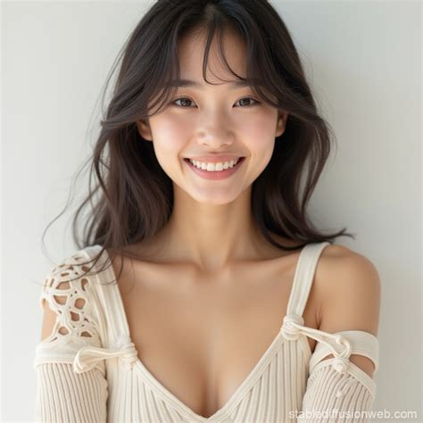 Japanese Female Model Fashion Magazine Cover | Stable Diffusion Online