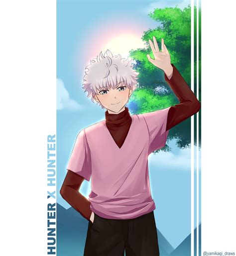 Killua drawing bc HxH coming back 🥺 heavy referenced 1999 killua : r ...