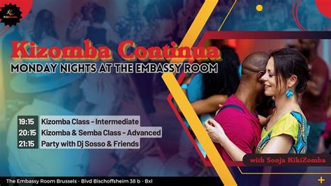 Kizomba Continua - your weekly Kizomba Night in Brussels by KikiZomba ...