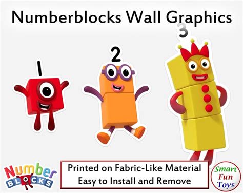 Number Blocks Pattern Wall 的图像结果