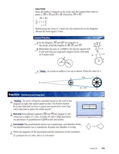 Image result for Saxon Math Geometry Test 12 Answers