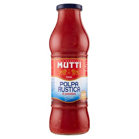 Mutti Parma Rustic Pulp of Tomato Italian, 24.34 oz ℮ 690 g : Amazon.in ...