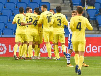 Villarreal halt top of the table Real Sociedad's winning run | Football ...