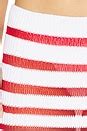 George Trochopoulos Maxi Stripe Skirt in White And Red | REVOLVE